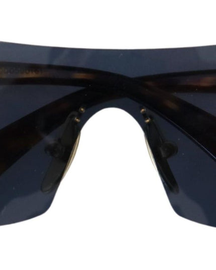 Dolce & Gabbana Gold Metal Rectangle Shades DG2263 Sunglasses