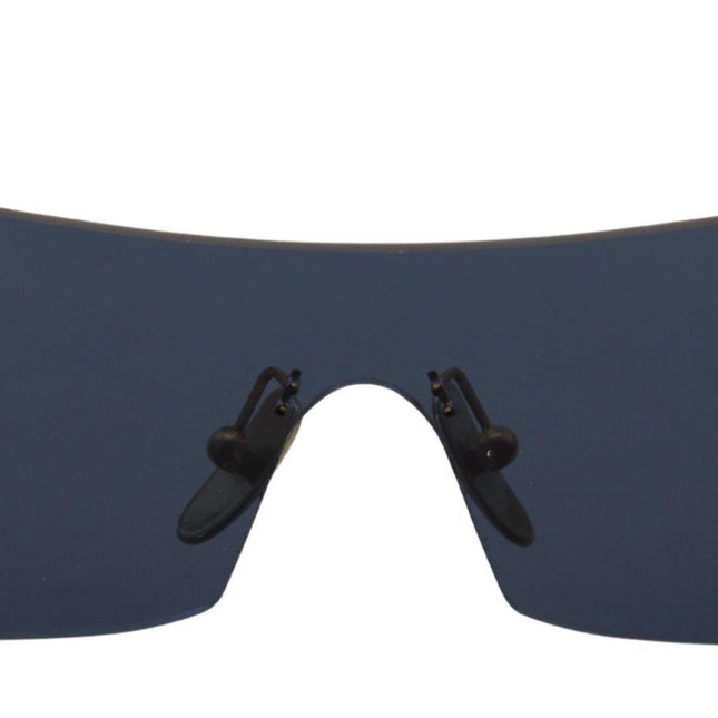 Dolce & Gabbana Gold Metal Rectangle Shades DG2263 Sunglasses