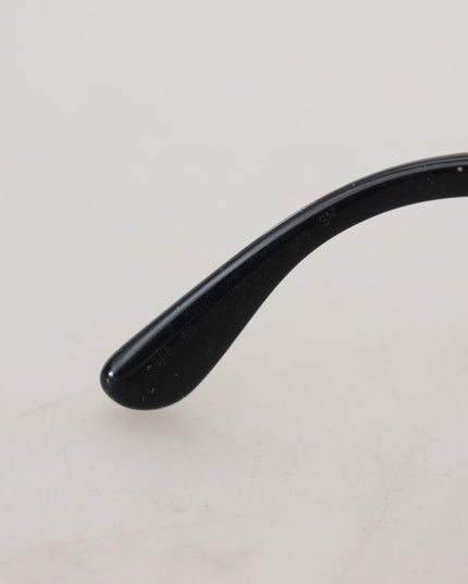 Dolce & Gabbana Black Gold Sequin Butterfly Polarized DG4326 Sunglasses