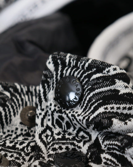 Dolce & Gabbana White Floral Whole Head Wrap One Size Cotton Hat