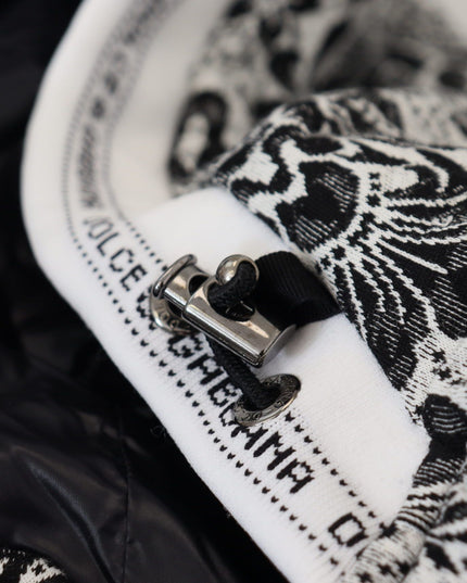 Dolce & Gabbana White Floral Whole Head Wrap One Size Cotton Hat