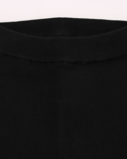 Dolce & Gabbana Black Slim Fit Women Cashmere Pants