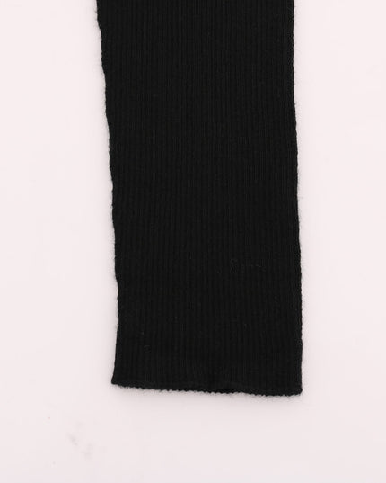 Dolce & Gabbana Black Slim Fit Women Cashmere Pants