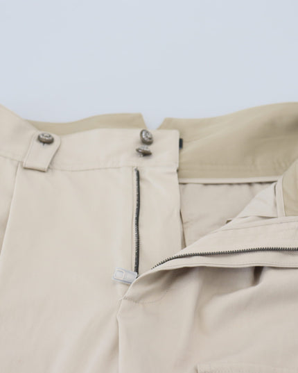 Dolce & Gabbana Beige Cotton Women Cargo Pants