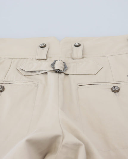 Dolce & Gabbana Beige Cotton Women Cargo Pants