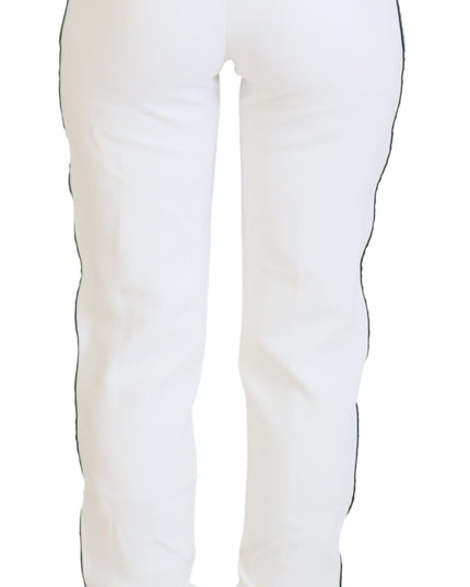 Dolce & Gabbana White DG Logo Sweatpants Pants