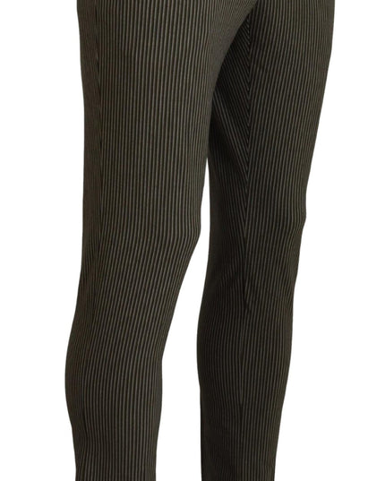 BENCIVENGA Multicolor Striped Pure Cotton Men Pants