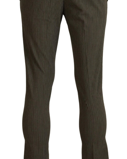 BENCIVENGA Multicolor Striped Pure Cotton Men Pants