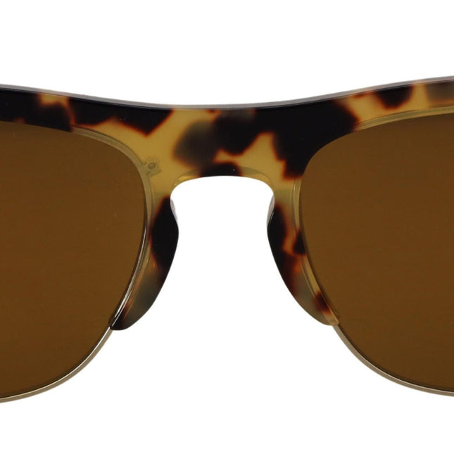 Dolce & Gabbana Brown Gold Acetate Havana DG430A Sunglasses