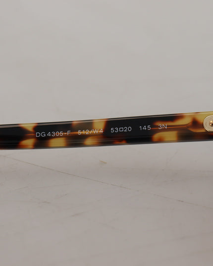 Dolce & Gabbana Brown Gold Acetate Havana DG430A Sunglasses