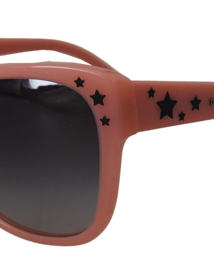 Dolce & Gabbana Pink Acetate Frame Stars Embellishment DG4124 Sunglasses