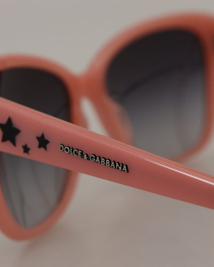 Dolce & Gabbana Pink Acetate Frame Stars Embellishment DG4124 Sunglasses