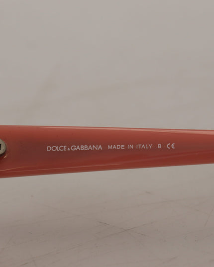 Dolce & Gabbana Pink Acetate Frame Stars Embellishment DG4124 Sunglasses
