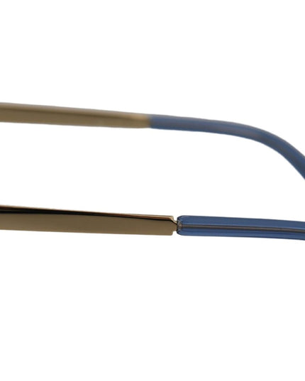 Dolce & Gabbana Gold Oval Metal Crystals Shades DG2209B Sunglasses