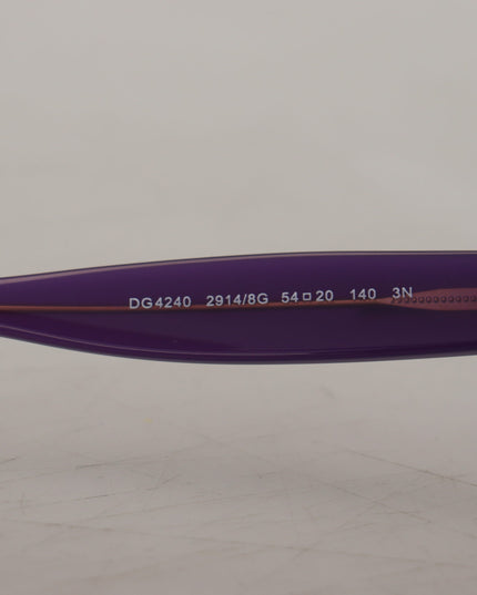 Dolce & Gabbana Purple Acetate Square Full Rim DG4240 Sunglasses