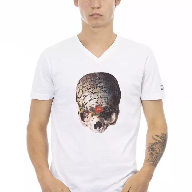 Trussardi Action White Cotton Men's T-Shirt