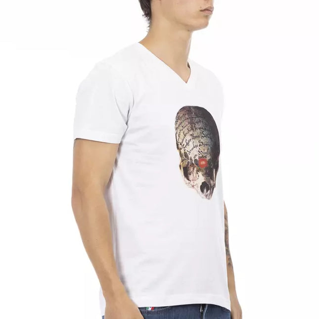 Trussardi Action White Cotton Men's T-Shirt