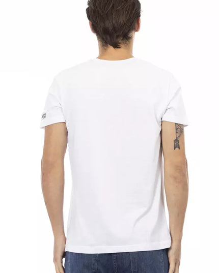 Trussardi Action White Cotton Men's T-Shirt