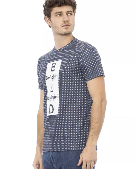 Baldinini Trend Gray Cotton T-Shirt