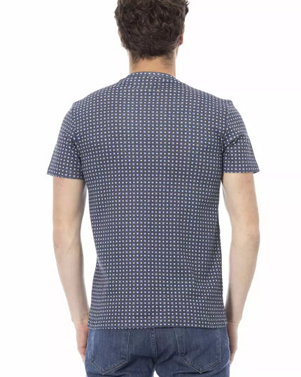 Baldinini Trend Gray Cotton T-Shirt
