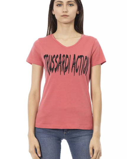 Trussardi Action Multicolor Cotton Women Top