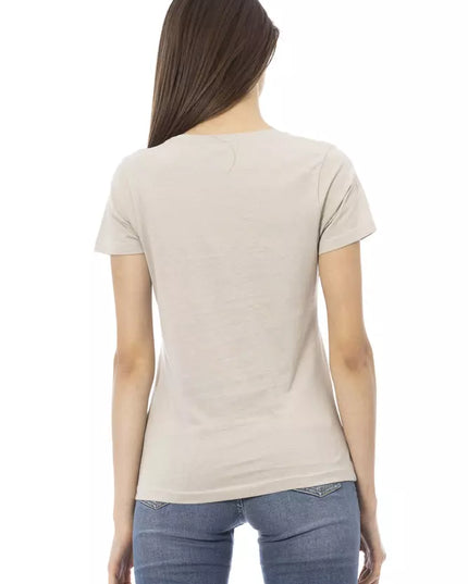 Trussardi Action Beige Cotton Women Top