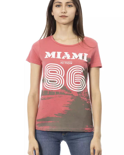 Trussardi Action Multicolor Cotton Women T-Shirt