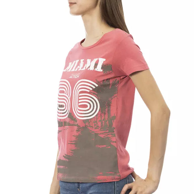 Trussardi Action Multicolor Cotton Women T-Shirt