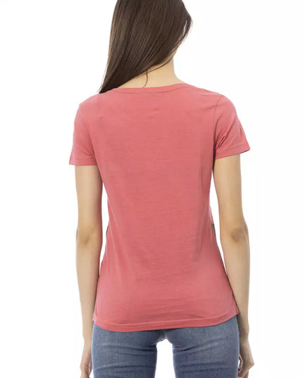 Trussardi Action Multicolor Cotton Women T-Shirt