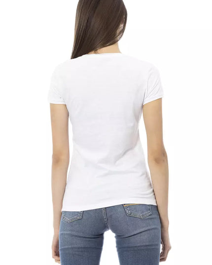 Trussardi Action White Cotton Women's Top