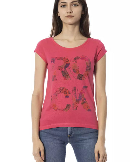 Trussardi Action Multicolor Cotton Women T-Shirt