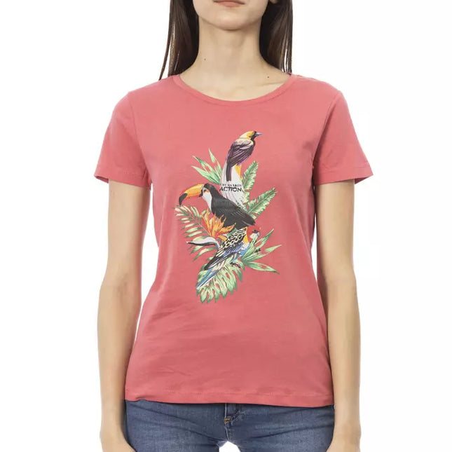 Trussardi Action Multicolor Cotton Women T-Shirt