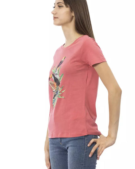 Trussardi Action Multicolor Cotton Women T-Shirt