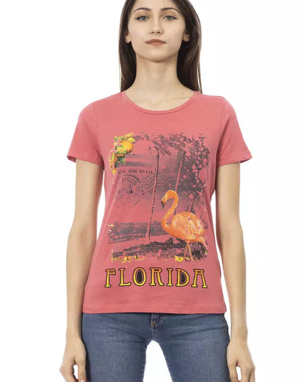 Trussardi Action Multicolor Cotton Women T-Shirt