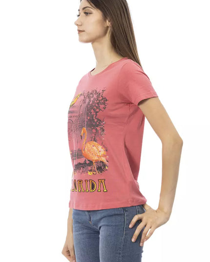 Trussardi Action Multicolor Cotton Women T-Shirt