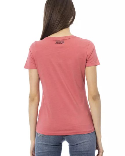 Trussardi Action Multicolor Cotton Women T-Shirt
