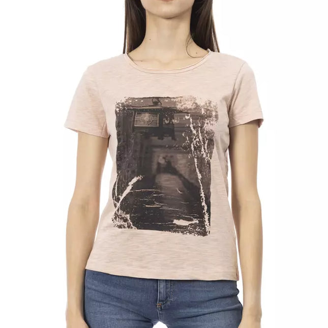 Trussardi Action Multicolor Cotton Women T-Shirt