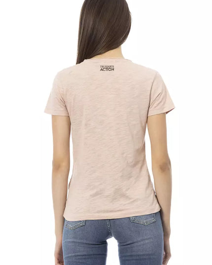 Trussardi Action Multicolor Cotton Women T-Shirt