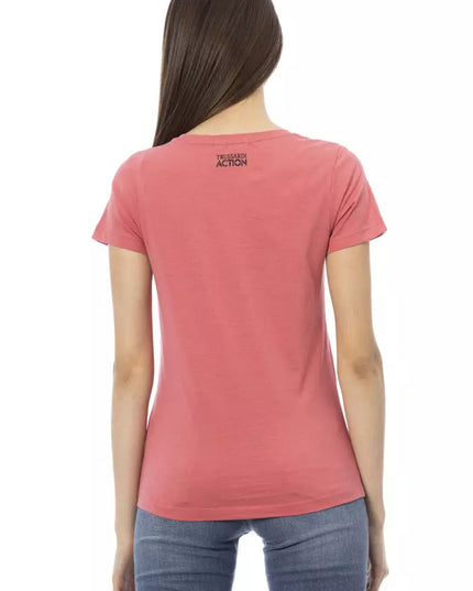 Trussardi Action Multicolor Cotton Women T-Shirt