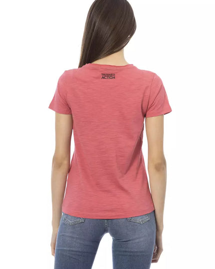 Trussardi Action Multicolor Cotton Women T-Shirt