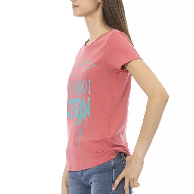 Trussardi Action Multicolor Cotton Women T-Shirt