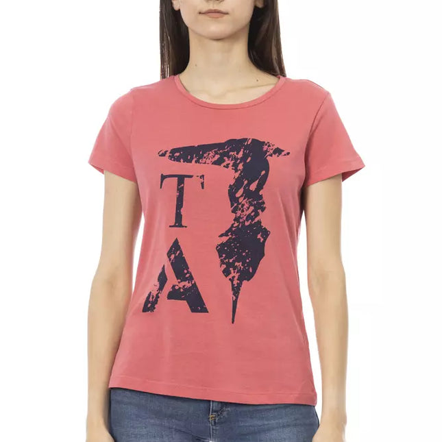 Trussardi Action Multicolor Cotton Women T-Shirt