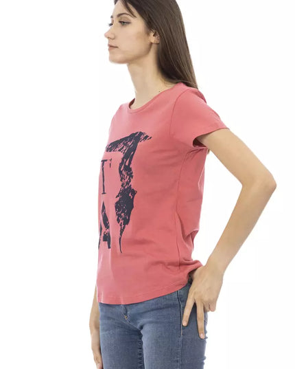 Trussardi Action Multicolor Cotton Women T-Shirt