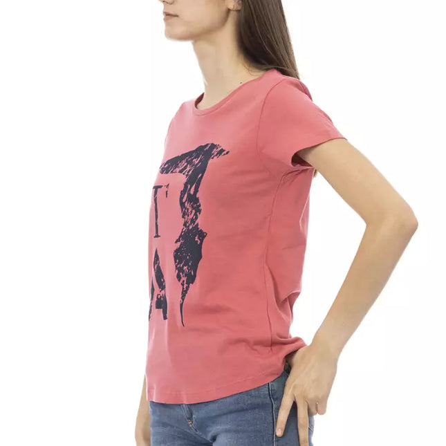 Trussardi Action Multicolor Cotton Women T-Shirt