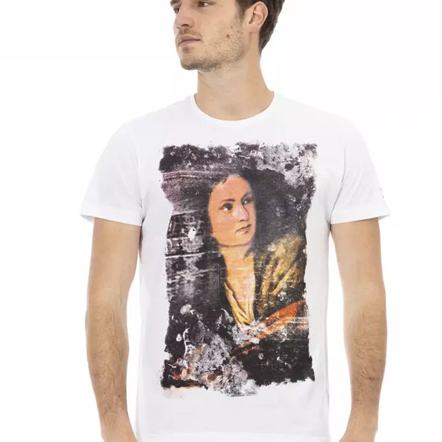 Trussardi Action White Cotton Men's T-Shirt