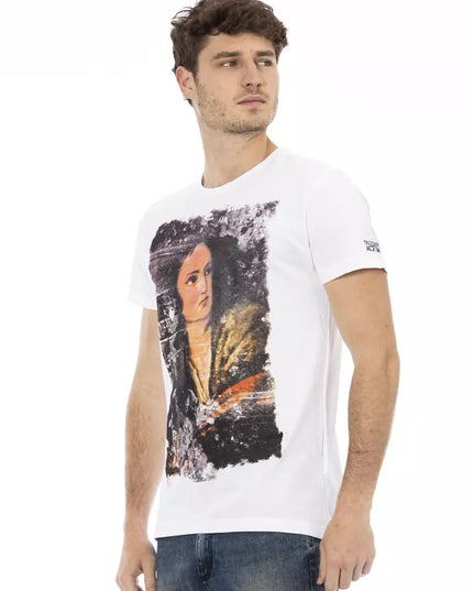 Trussardi Action White Cotton Men's T-Shirt