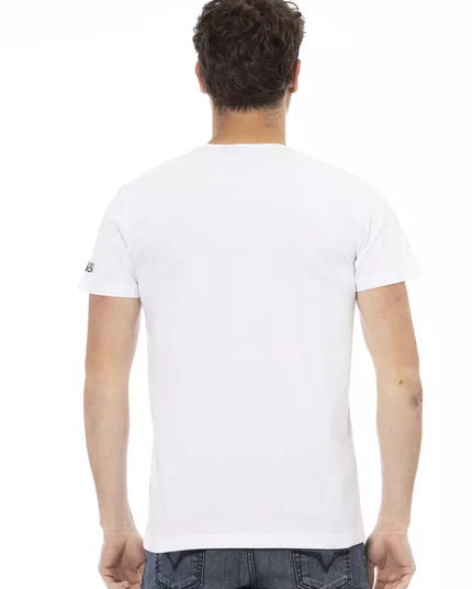 Trussardi Action White Cotton Men's T-Shirt