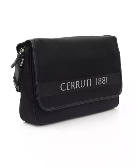 Cerruti 1881 Black Nylon Women Crossbody Bag