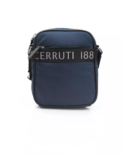 Cerruti 1881 Blue Nylon Women Crossbody Bag