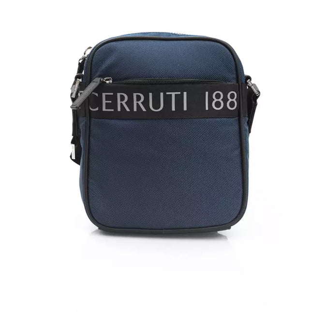 Cerruti 1881 Blue Nylon Women Crossbody Bag